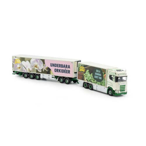 Tekno 81826 Scania S NG Highline LZV Ecocombi Road Train Hansen Steen